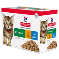 Hill's Science Plan Kitten  - 12 x 85 g rybí výber