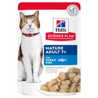 Hill's Science Plan Mature Adult - 12 x 85 g morské ryby