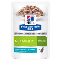 Hill’s Prescription Diet Metabolic s morskými rybami - 12 x 85 g