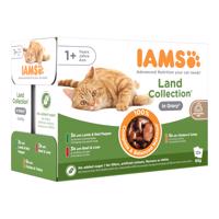 IAMS Advanced Nutrition Adult Land Mix v omáčke - Land Mix (12 x 85 g)