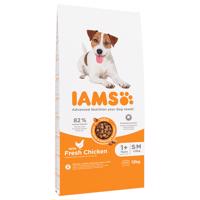 IAMS Advanced Nutrition Adult Small & Medium Dog Chicken - výhodné balenie: 2 x 12 kg