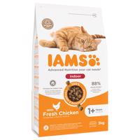 IAMS granule pre mačky, 3 kg - 15% zľava - Vitality Cat Adult Indoor chicken (3 kg)