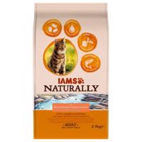 IAMS Naturally Cat Adult Salmon - 2,7 kg