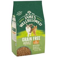 James Wellbeloved Grain Free Adult Cat Hypoallergenic Turkey - 2 x 4 kg