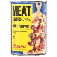 Josera Meatlovers Menu 6 x 800 g - kačacie s tekvicou