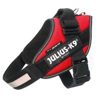 JULIUS-K9 IDC® postroj - červený - Veľkosť M: obvod hrudníka 58 - 76 cm