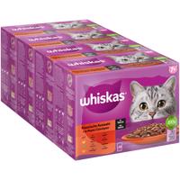 Jumbobalenie Whiskas Senior kapsičky 144 x 85 g - 7+ klasický výber v omáčke