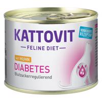 Kattovit Diabetes 185 g - 12 x 185 g kuracie