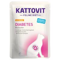 Kattovit Feline Diabetes / Nadváha 24 x 85 g - kuracie