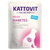 Kattovit Feline Diabetes / Nadváha 24 x 85 g - losos