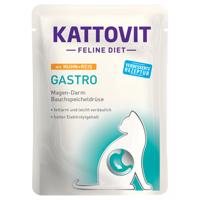 Kattovit Feline Gastro kapsičky 12 x 85 g - kuracie a ryža