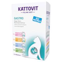 Kattovit Feline Gastro kapsičky 12 x 85 g - mix (4 druhy)