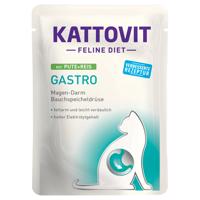 Kattovit Feline Gastro kapsičky 12 x 85 g - morčacie a ryža