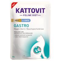 Kattovit Gastro Paté 10 x 85 g - kačacie