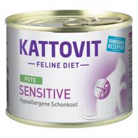 Kattovit Sensitive konzerva 185 g - 12 x 185 g morka