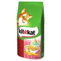 Kitekat Adult hovädzie & zelenina - výhodné balenie: 2 x 12 kg