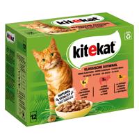 Kitekat kapsičky 48 x 85 g - klasický výber v omáčke