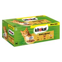 Kitekat kapsičky 48 x 85 g - pestrý výber v omáčke