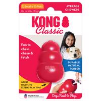 KONG Classic červený - výhodné balenie: 2 x veľ. XS