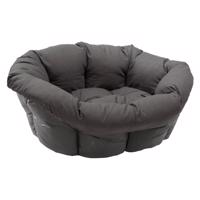 Kryt Sofa antracit pre Ferplast kôš Siesta Deluxe (bez koša) - Veľkosť: 4: D 64 x Š 48 x V 25 cm