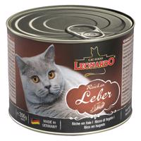 Leonardo All Meat 6 x 200 g - s pečeňou