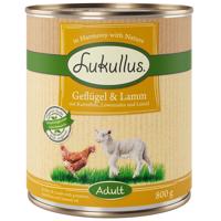 Lukullus Adult bez obilnín 6 x 800 g - hovädzie s perličkou