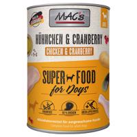 MAC's Adult Superfood 6 x 400 g - kuracie & brusnice