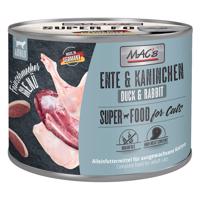 MAC's Cat Gourmet 6 x 200 g - kačacie a králičie