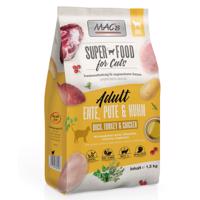 MAC's Superfood for Cats Adult kačacie, morčacie a kuracie - 1,5 kg