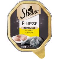 Megabalenie Sheba mištičky 44 x 85 g - Mousse s kuracím