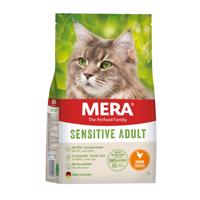 MERA Cats Sensitive Adult kuracie - výhodné balenie: 2 x 2 kg