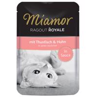 Miamor Ragout Royale v omáčke 22 x 100 g - tuniak & kura