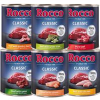 Miešané balenie na skúšku Rocco 6 x 800 g - Classic