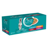 Miešané balenie PURINA ONE Adult 40 x 85 g - miešaný výber