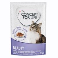 Miešané výhodné balenie Concept for Life želé & omáčka 24 x 85 g  - Beauty v omáčce a želé