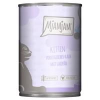 MjAMjAM Kitten 6 x 400 g  - vynikajúce teľacie mäso s lososovým olejom