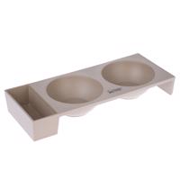 Modern Living dvojitá miska Kioto - 2 x 450 ml, d 38 x š 15 x v 5,6 cm