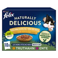 MP Felix Naturally Delicious 10 x 80 g - Poultry Selection v želé