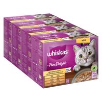 Multibalenie Whiskas Pure Delight kapsičky 48 x 85 g - hydinové ragú v želé