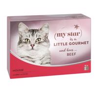 My Star Mousse Gourmet konzerva 12 x 85 g - hovädzie s tymiánom 12 x 85 g