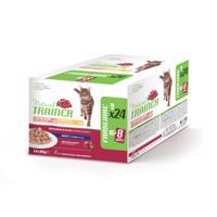 Natural Trainer, 48 x 85 g - 38 + 10 zdarma - mix: kuracie a losos