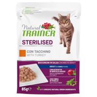 Natural Trainer Adult Sterilised  - 12 x 85 g morčacie