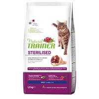 Natural Trainer Cat Sterilised s prosciuttom - 1,5 kg