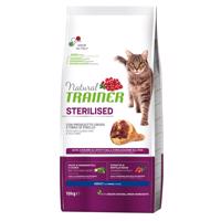 Natural Trainer Cat Sterilised s prosciuttom - 10 kg