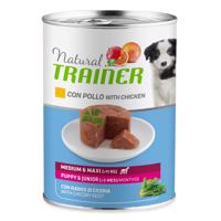 Natural Trainer Medium & Maxi Puppy & Junior  - 12 x 400 g kuracie