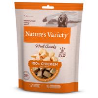 Nature's Variety mrazom sušené kúsky pre psov - výhodné balenie: kuracie (2 x 50 g)