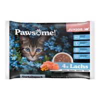 Pawsome Junior 4 x 85 g - losos