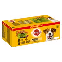 Pedigree Adult kapsičky - 40 x 100 g (4 druhy v omáčke)