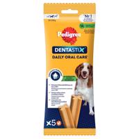 Pedigree maškrty - 15 % zľava!  - Denta Stix každodenná starostlivosť o zuby 5 ks Medium (128 g) - pre stredne veľké psy (10-25 kg)