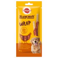 Pedigree Ranchos Wrap - výhodné balenie: 3 x 40 g kuracie